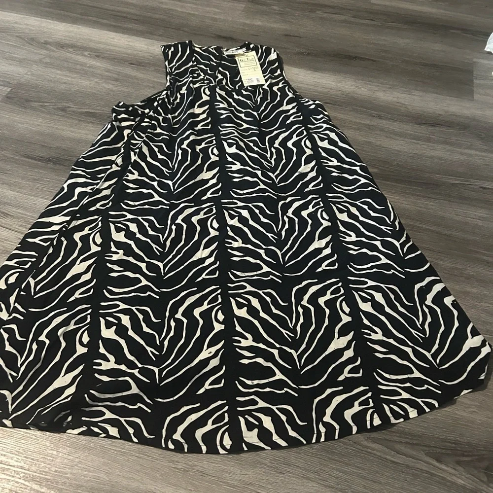 Stylish Zebra Print women Dress